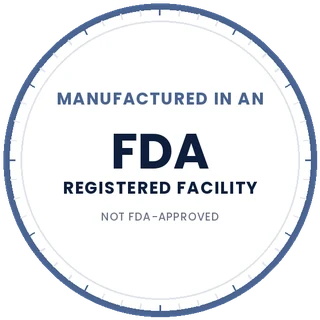 Vasoryn FDA-registered facility, not FDA-approved